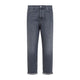 Brunello Cucinelli Medium Grey Cotton Jeans