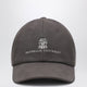 Brunello Cucinelli Brown Cotton Baseball Cap