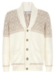 Brunello Cucinelli Braided Jacquard Shoulders Cardigan