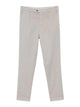 Brunello Cucinelli Light Brown Textile Fibre Trousers
