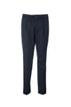 Brunello Cucinelli Garment-Dyed Leisure Fit Trousers In American Pima Comfort Cotton With Pleats
