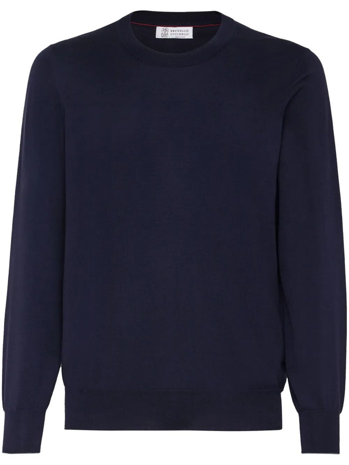Brunello Cucinelli Lightweight Cotton Crewneck Sweater