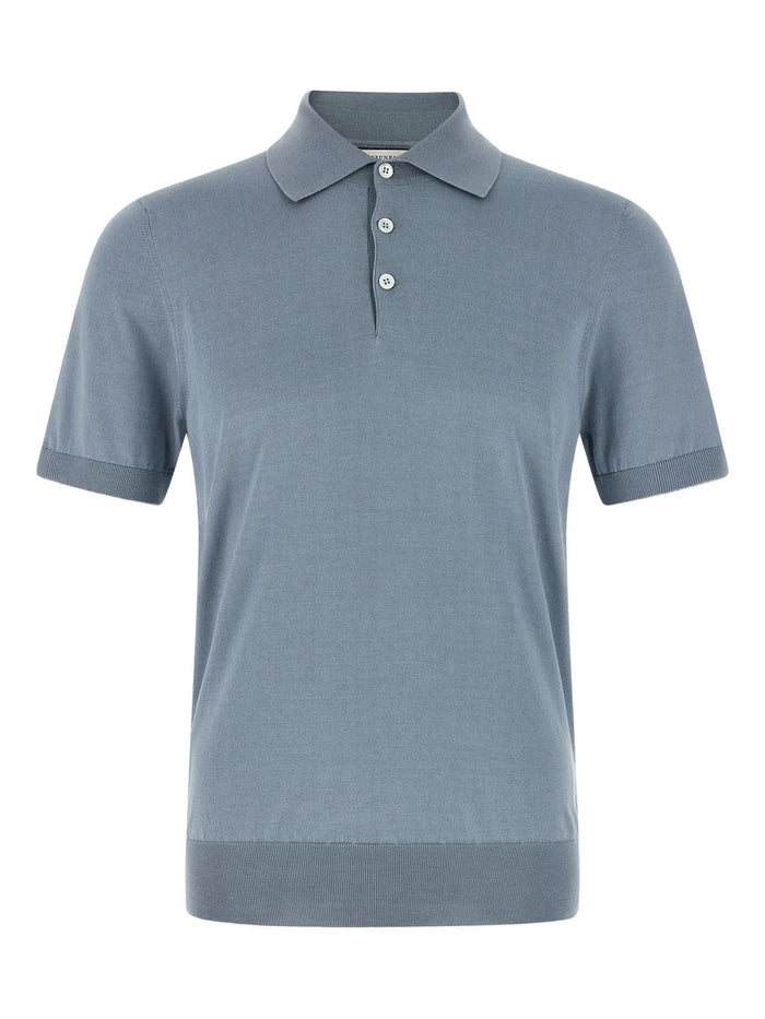 Brunello Cucinelli Polo Mc Bottoni