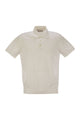 Brunello Cucinelli Lightweight Cotton Knit Polo Shirt
