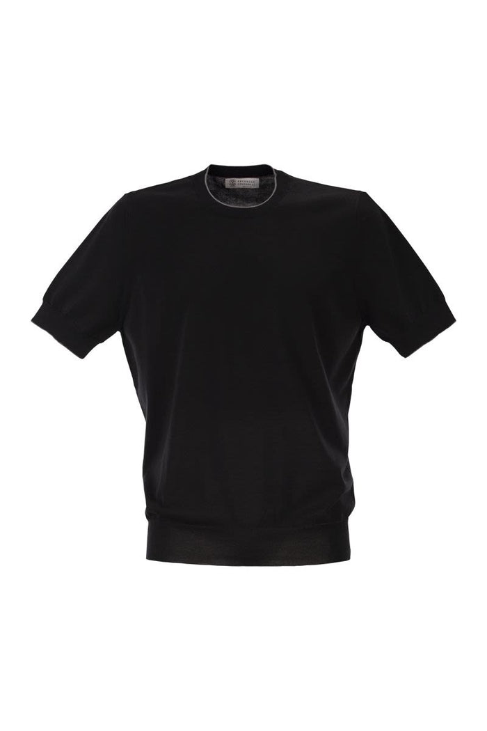 Brunello Cucinelli Short-Sleeved Cotton Jersey