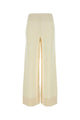 Camilla And Marc Ivory Wool Blend Ash Wide-Leg Pant
