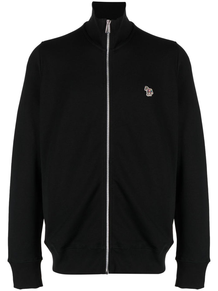 Ps Paul Smith Zebra Logo Cotton Sweatshirt