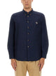 Ps Paul Smith Blue Organic Cotton Shirts