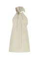 Camilla And Marc Sand Stretch Polyester Blend Floris Top