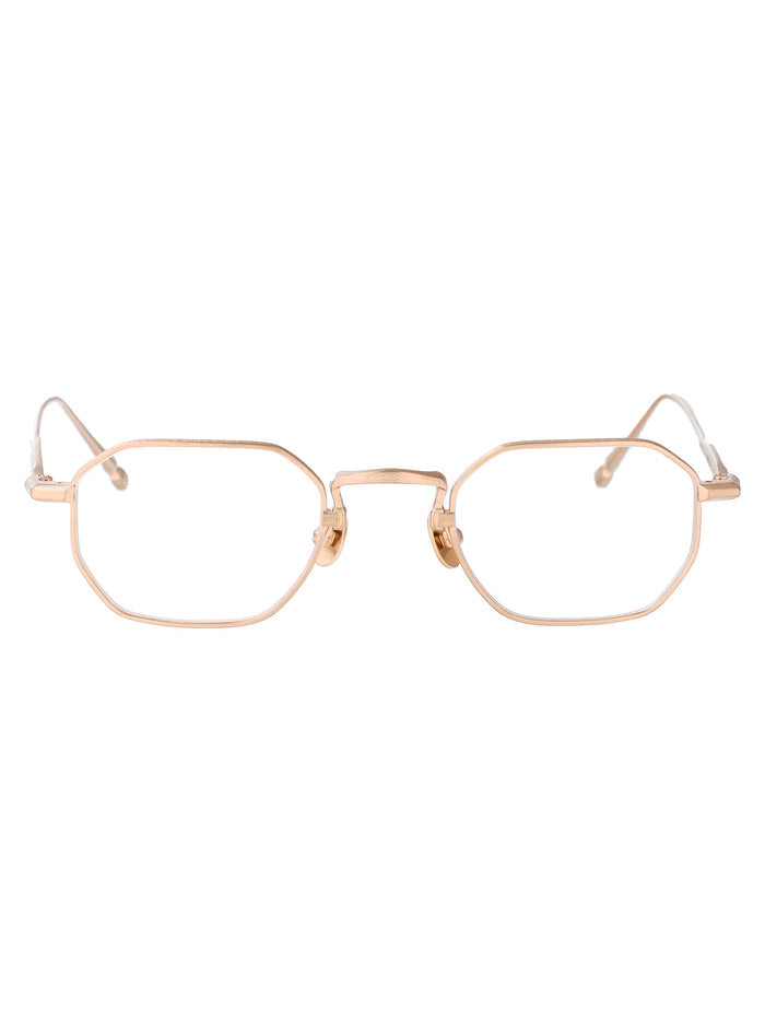 Matsuda Brushed Gold Metal Glasses