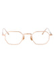 Matsuda Brushed Gold Metal Glasses