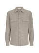 Brunello Cucinelli Virgin Wool, Cashmere And Silk Knit Shirt