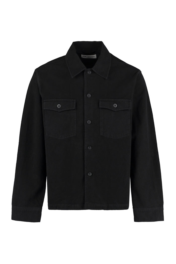 Our Legacy Evening Coach Cotton Overshirt