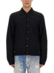 Our Legacy Black Alpaca Wool Polo