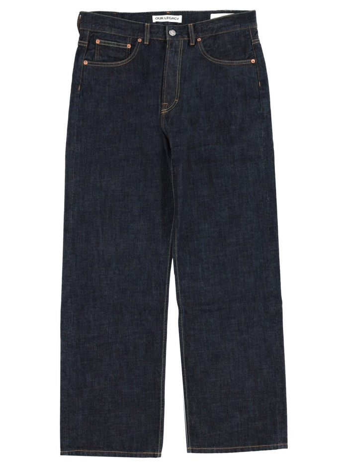 Our Legacy Blue Cotton Jeans
