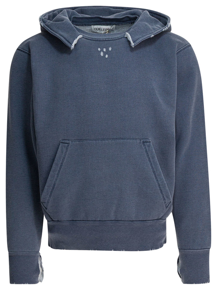 Our Legacy Blue Organic Cotton Sweatshirt