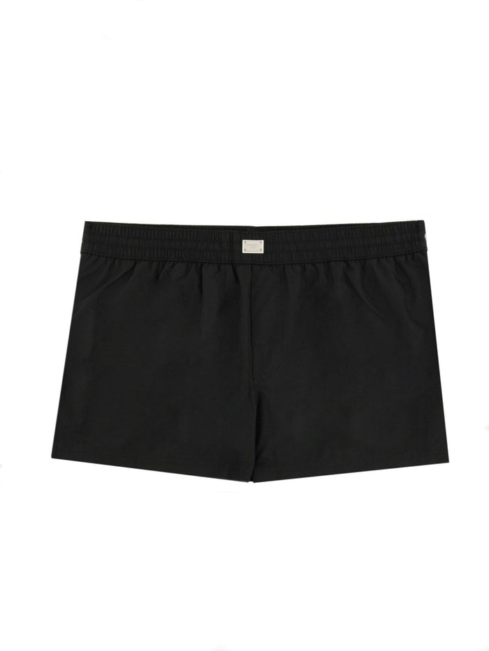 Dolce & Gabbana Logo Plaque Swimsuit