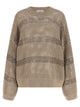 Brunello Cucinelli 'Dazzling Stripes' Sweater