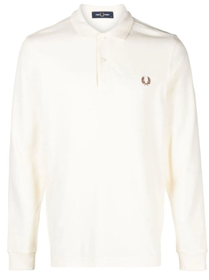 Fred Perry Fp Long Sleeve Plain  Shirt