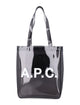 A.p.c. A.p.c. Lou Glossy Pvc Tote Bag