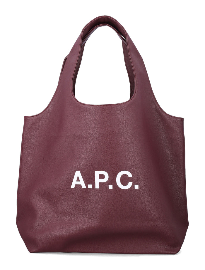 A.p.c. A.p.c. Ninon Tote Bag Grained Recycled Leather-Like