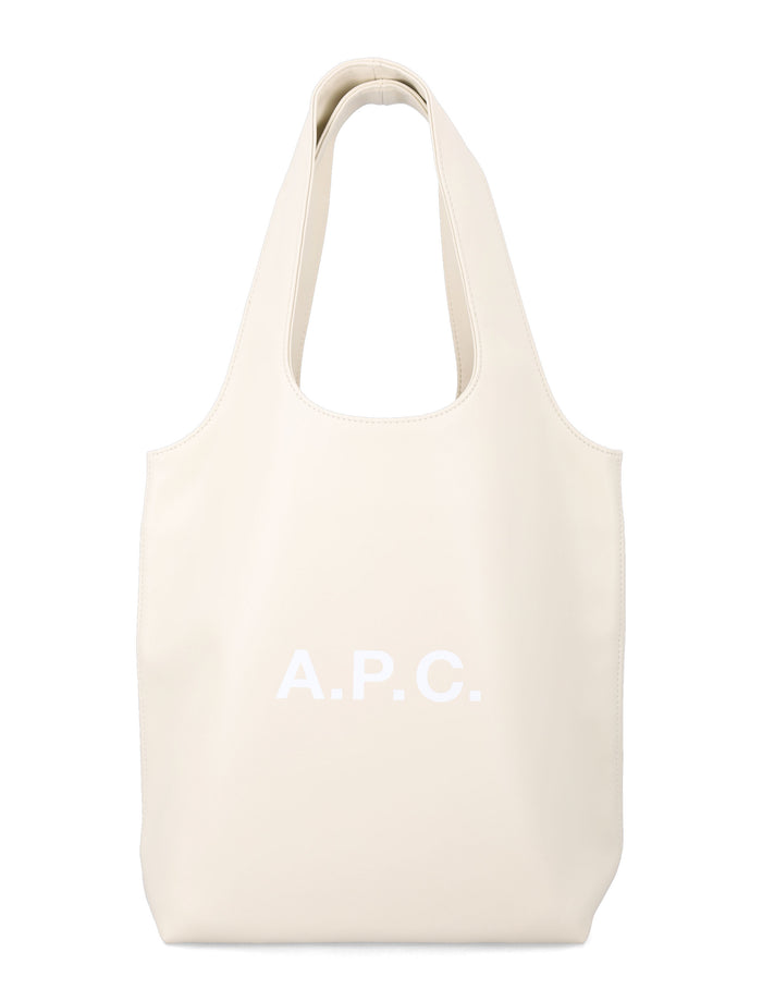 A.p.c. A.p.c. Ninon Black Small Faux Leather Tote