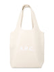 A.p.c. A.p.c. Ninon Black Small Faux Leather Tote