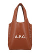 A.p.c. A.p.c. Ninon Black Small Faux Leather Tote