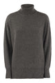 Brunello Cucinelli Cashmere And Silk Turtleneck Sweater With Micro Sequins