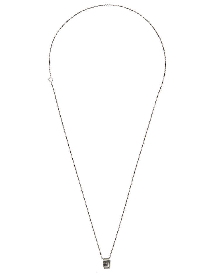 Werkstatt:munchen Silver Necklace With Pendant