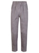 Via Masini 80 Elastic Waist Suede Trousers