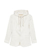 Eleventy Neutrals Hooded Flap Pockets J
