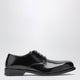 Loewe Black Bobine Derby Shoes In Brushed Calfskin Leather