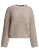 Brunello Cucinelli Beige Cotton Polyamide Knitwear