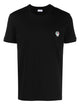 Dolce & Gabbana Logo Embroidered Stretch Cotton T Shirt