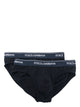 Dolce & Gabbana Navy Stretch Logo Briefs.