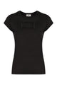 Elisabetta Franchi Viscose Crew-Neck T-Shirt