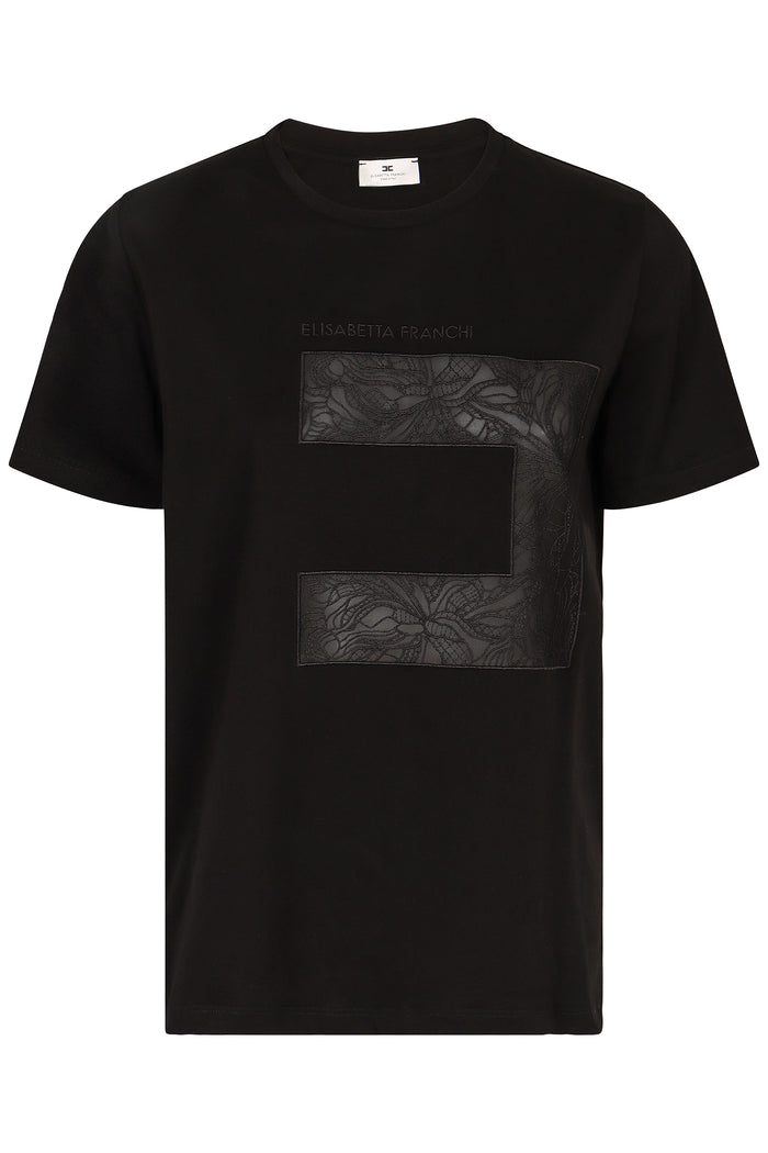 Elisabetta Franchi Crew-Neck T-Shirt