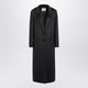 Isabel Marant Clesa Anthracite Wool And Cashmere Coat