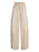 Brunello Cucinelli Wide Leg Denim Pants