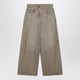 Brunello Cucinelli Wide-Leg Desert-Colored Jeans