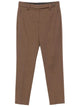 Brunello Cucinelli Tapered Leg Cotton Trousers