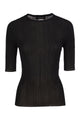 Fabiana Filippi Ribbed Lurex Viscose Sweater