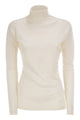 Fabiana Filippi Cashmere And Silk Roll-Neck Jumper With An Essential Silhouette