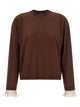 Fabiana Filippi Pleated Cuffs Sweater