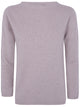 Fabiana Filippi Lurex Platinum Boatneck Sweater