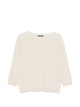 Fabiana Filippi Lurex Platinum Boatneck Sweater