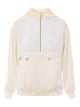Fabiana Filippi White Half Zip Hoodie