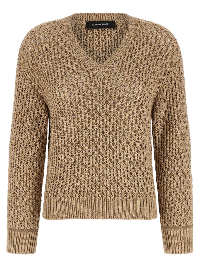 Fabiana Filippi Mouliné Yarn Sweater