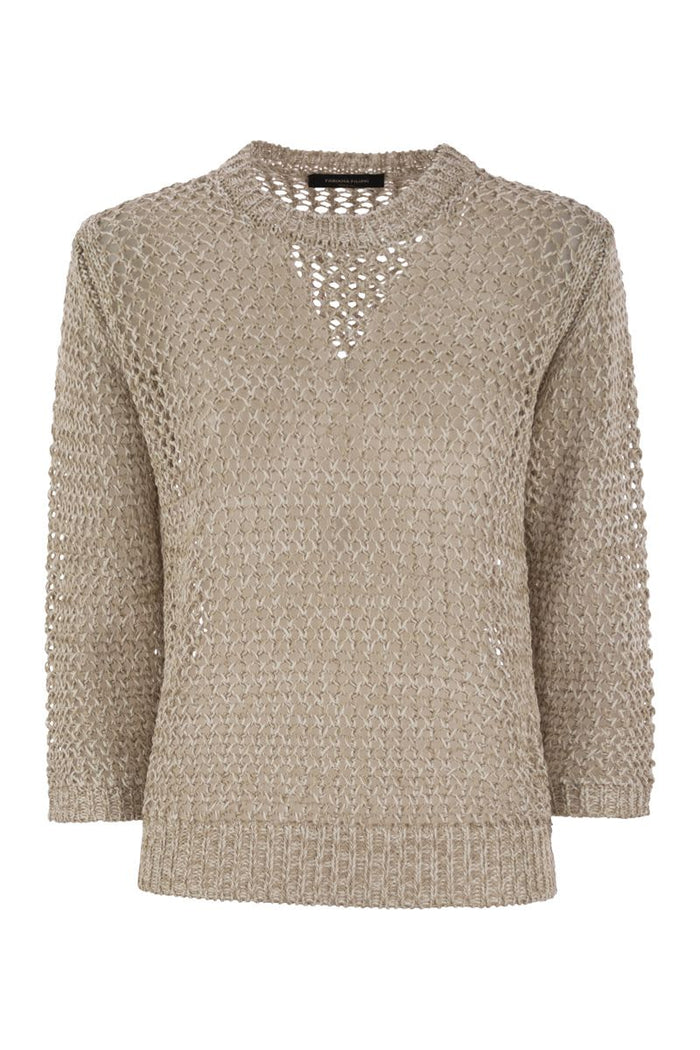 Fabiana Filippi 3/4-Sleeve Cotton Jersey